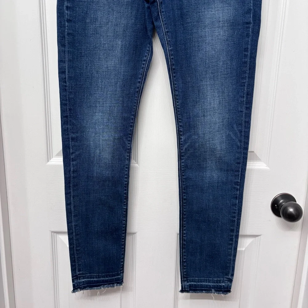 Blue Faded Skinny Jeans | Lucky Brand Brooke Skinny 6/28 - Picture 4 of 12